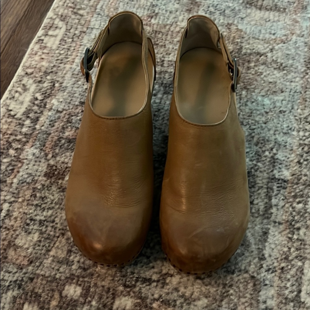 Dansko Brown Leather Heels